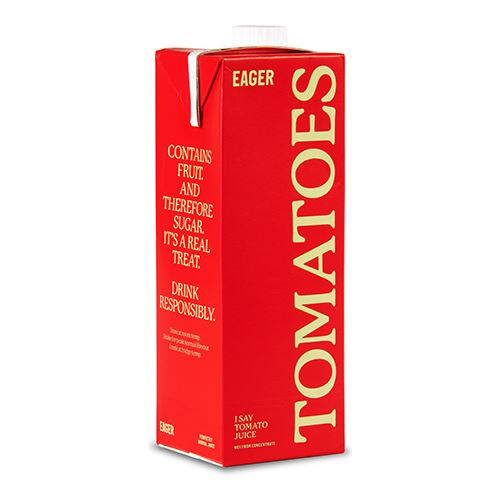 {Aisle O} Eager | Tomato Juice | 1 x 1L