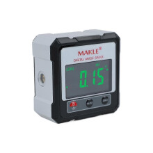 Four-Sided Magnetic Inclinometer Dual Laser Digital Tilt Magnetic Angle Finder