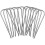 Trampoline Wind Stakes Heavy Duty U-Shaped Galvanized Steel 1