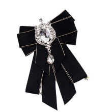Beautiful Rhinestones Butterfly Bows Pin With Crystal For-2