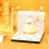 Lucky Duck 3D Panoramic Paper Sculpture Sticky Note Calendar 2025 3