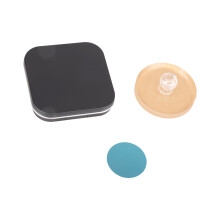 Fashion Magnetic Snap Shut Powder Box 59mm Precise Fit Featuring