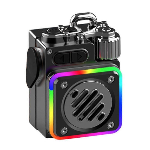 Metal Mini Portable Wireless Bluetooth Speaker Small Subwoofer Loud Sound