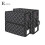 (Black) 2PCS Bed Sheet Organizer Bed Sheet Storage Box for Pillowcases Blanket Towels 1