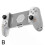 (White) Mobile Phone Telescopic Game Controller Hall Bluetooth TypeC Dual Mode 1