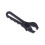 (Black) Aluminum Wrench Connector An3-An16Adjustable Tool Set For Hose Fitting Adapter 1