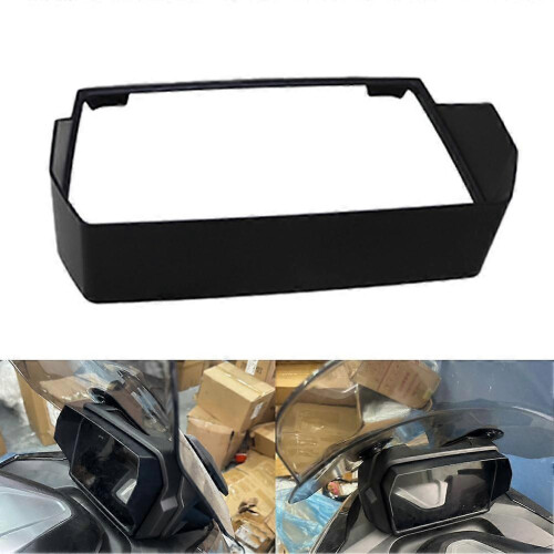 (BlackA) Instrument Cover Hat Sun Visor Guard Protector Fit For VOGE Valico SR4 MAX 1
