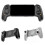 (Black) Mobile Phone Telescopic Game Controller Hall Bluetooth TypeC Dual Mode 1