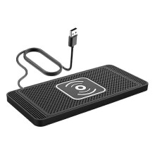 (A) Car Phone Holder Wireless Charger Gravity Air Vent Mount Universal Accessories