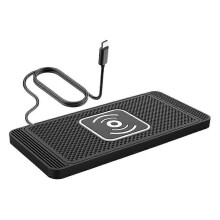 (B) Car Phone Holder Wireless Charger Gravity Air Vent Mount Universal Accessories