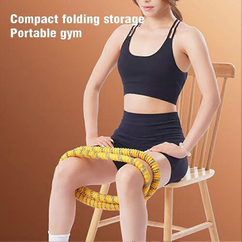 Soft Spring Weighted Polyester Fully Wrapped Hulahoop 1