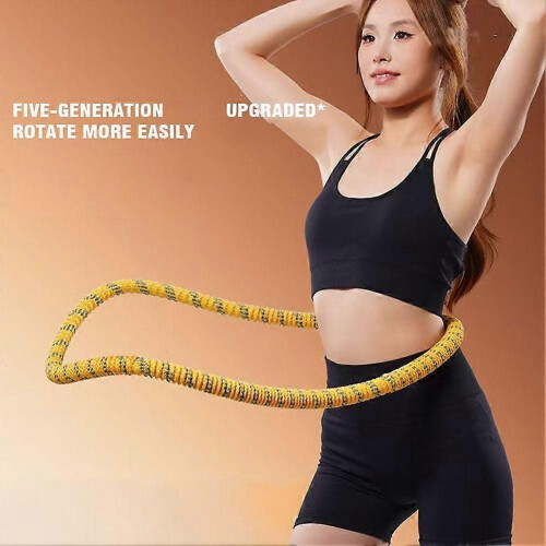 Soft Spring Weighted Polyester Fully Wrapped Hulahoop 2