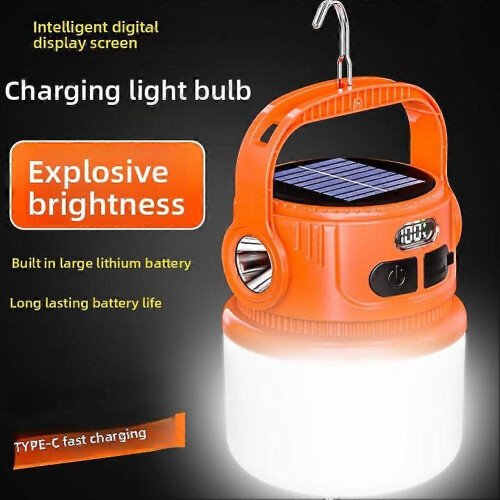 Solar Powered Outdoor Camping Light Long Battery Life Strong Light 1