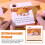3D Desk Note Pad   Tear-Away Calendar Note Cute- 4