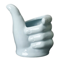 Vaso de cerâmica moldado à mão, design moderno e escultural, minimalista, versátil para decoração de casa, peça de alta qualidade para sala de