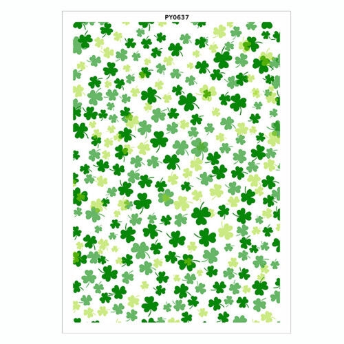 Unique Water Transfer Decals Ornament Perfect For Patricks-637