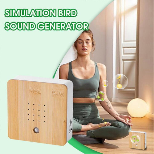 (1PCS) 1-5PCS Bird Singing Speaker Motion Sensor Versatile Smart Animal Noise Machine 2