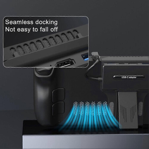 Game Screen Expansion Dock for STEAM DECK Bracket Docking Station 2