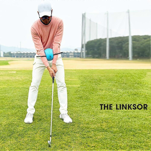 (Green) Golf Swing Trainer Golf Connect Ball Beginner Gesture Correction 1