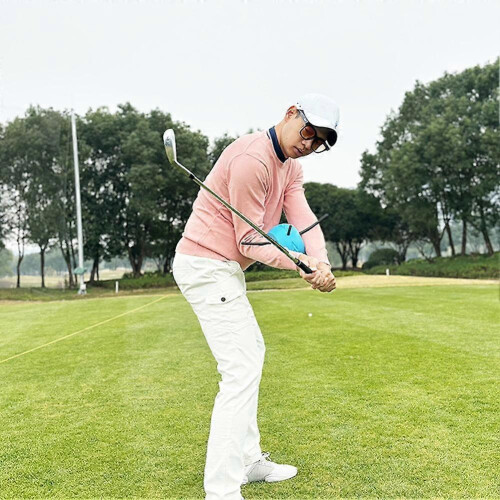 (Green) Golf Swing Trainer Golf Connect Ball Beginner Gesture Correction 2