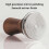 (51mm) Coffee Powder Press Solid Wood Handle and Stainless Steel Elastic Powder Ham 4
