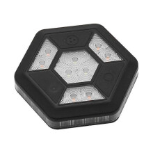 LED Magnetic Warning Light Flashing Rechargeable Yellow Traffic Safety Flash