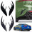 For Stinger 2018-2023 Gloss Black Rear Bumper Lip Diffuser Spoiler Splitter 4