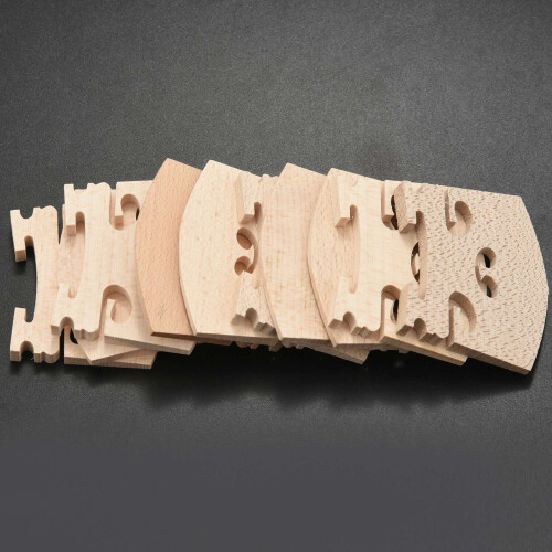 Violin Bridge 4/4 Maple Leaf Violin Bridge 10 Pack Violin Parts Violin Code 2