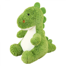 Dinosaur Sitting Plush Toy Doll Holiday Gift Cute Plush Toy Ornament Dinosaur Doll - QEYN