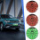 (blue 26) German License Plate Emission And Inspection Sticker Set 2