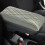 (Gray) Small Car Armrest Box Height Increasing Pad Universal Type 1