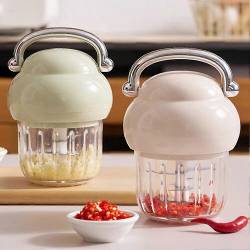 (Beige) electric food processor Blender Mixer Chopper Meat Grinder Vegetable Salad 2
