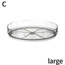 (1pcs L) Rotating storage rack large, medium and small sets storage complete