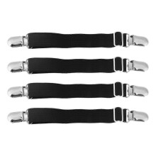 Stück/Set verstellbare Bettlakenclips, Befestigungsbänder, elastische Halterungen, Klemmen
