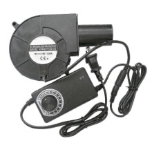 (Stekker 3-12V 1,88A) 2023 Nieuwe 9733 Ventilator Luchtblazer Hogesnelheid DC 12V Turbo Centrifugaalventilator met Variabele Snelheidsregela