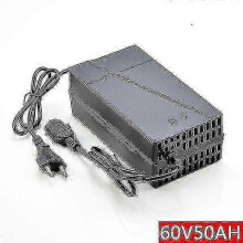 (Standaard 60V 50AH) 48V 60V 72V 96V 50Ah 60Ah Loodzuuraccu Intelligente lader voor elektrische driewielers, fietsen, scooters, ATV's, Go Ka