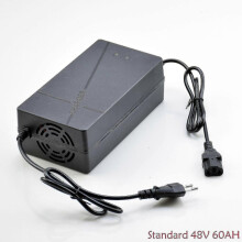 (Standard 48V 60AH) Intelligentes Ladegerät für Bleiakkus (48V, 60V, 72V, 96V, 50Ah, 60Ah) für Elektro-Dreiräder, Fahrräder, Roller, ATVs, G