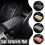 (A) Wave Embroider PU Leather Car Armrest Mat Center Console Arm Rest Protection 3