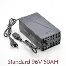 (Standard 96V50AH) 48v 60v 72v 96v 50ah 60ah blybatteri intelligent lader for elektrisk trehjulssykkel, kjøretøy, sykler, scootere, ATV og G