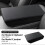 (Black White lines) Soft Case Car Center Console Arm Rest Lid Auto Central For Tesla Model 1