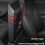 (Black White lines) Soft Case Car Center Console Arm Rest Lid Auto Central For Tesla Model 2