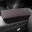 (Black White lines) Soft Case Car Center Console Arm Rest Lid Auto Central For Tesla Model 5