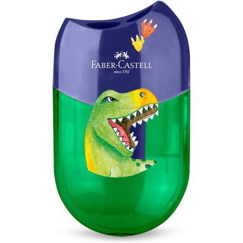 Faber-Castell Faber Castell Jumbo Set Pencil, Sharpener, Erase Dino 1