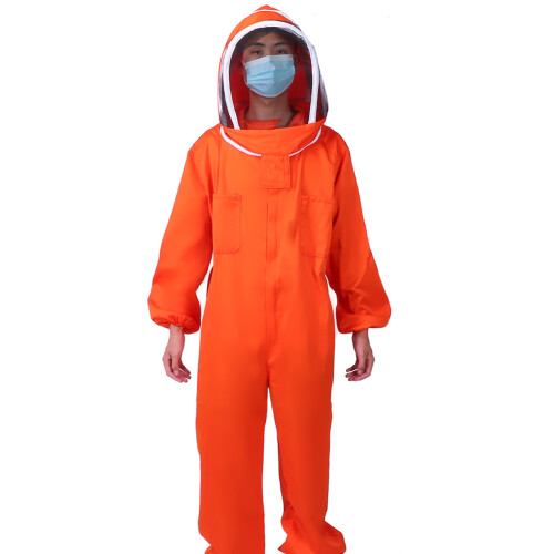 One Piece Orange Beekeeper Suit XXL