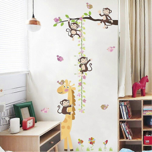 Height Chart Wall Stickers Children's Room Kindergarten Removable Stickers 2