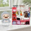 (Black) Doll Accessory Display Box, Character Clothing Storage 2