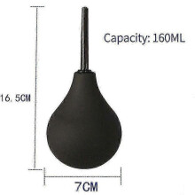 (160ml) Bolgán Enema Douche d'Fhir agus do Mhná, Soic Silicone In-athúsáidte, Rubber Sábháilte Compordach_stykj