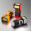 (Red) Magnetic Auto Repair Work Light Rechargable Digital Battery Indicator 3