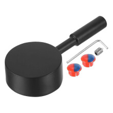 UXCELL Einhebelmischer für 40-mm-Kartusche, Zinklegierung, für Küche, Bad und Dusche, 4,3 Zoll x 2, schwarz, Edition 0112