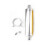 (Silvery) Parking Heater Exhaust Pipe Stainless Steels 1